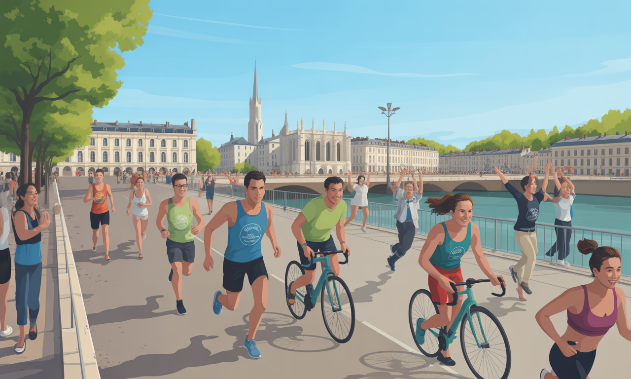 france active lorraine organise un triathlon solidaire à nancy pour promouvoir et dynamiser l'économie sociale et solidaire (ess) tout en favorisant l'engagement communautaire.