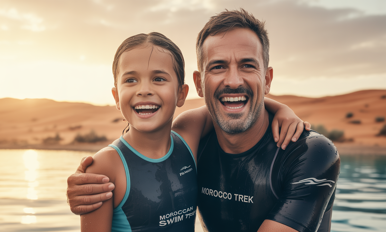 découvrez l'incroyable aventure d'un père et sa fille de vendée, unis par leur passion, qui remportent le prestigieux morocco swim trek.