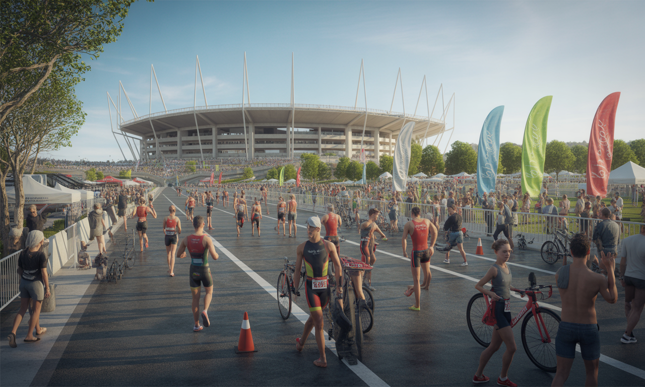 découvrez comment le stade atlantique en gironde s'apprête à accueillir le triathlon de bordeaux pour un événement sportif intense et vibrant.