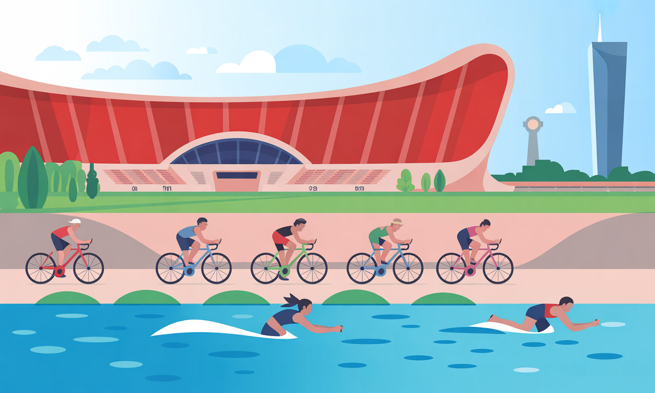 le stade atlantique en gironde s'active pour accueillir le triathlon de bordeaux, un événement sportif majeur qui promet intensité et émotions fortes.